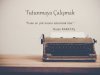 Tutunmaya Çalışmak