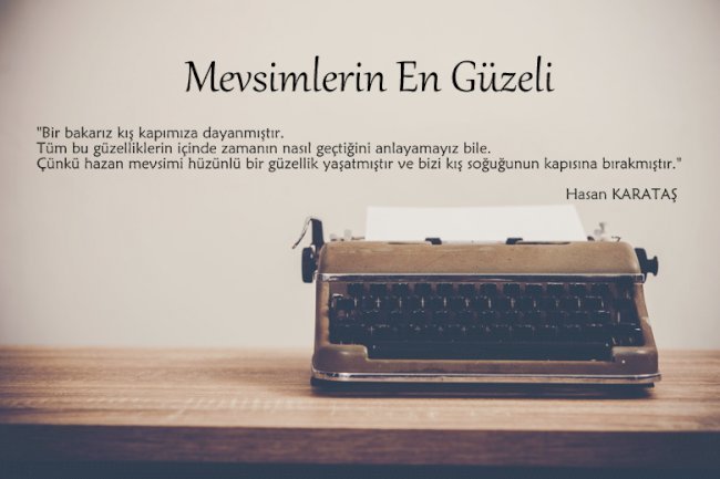 Mevsimlerin En Güzeli