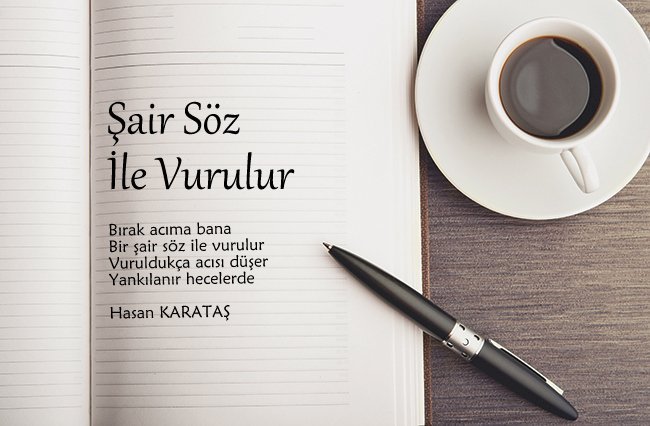Şair Söz İle Vurulur