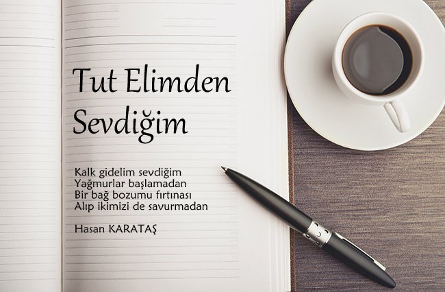 Tut Elimden Sevdiğim