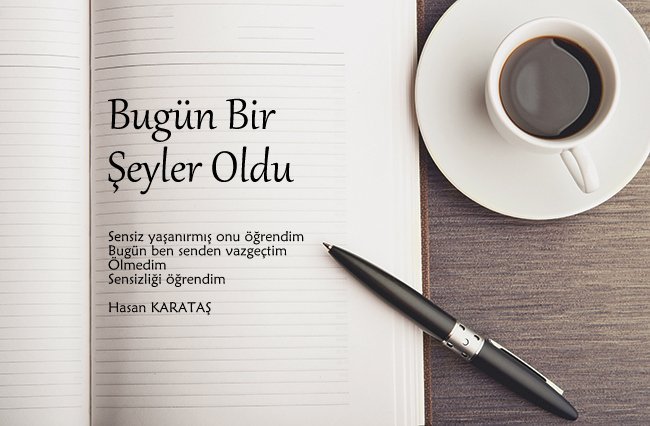 Bugün Bir Şeyler Oldu