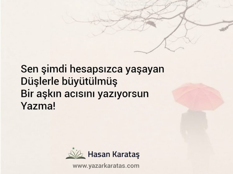 Yazma!