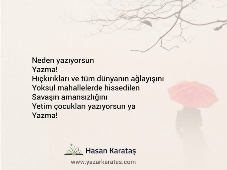 Yazma!